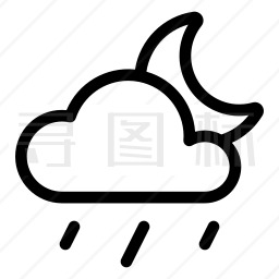 下雨图标