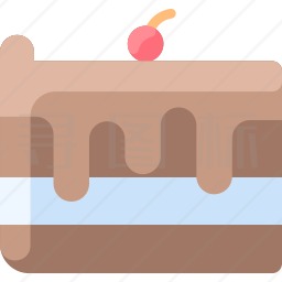 巧克力蛋糕图标