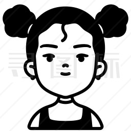 女孩图标