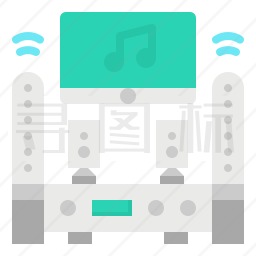 家庭音箱图标