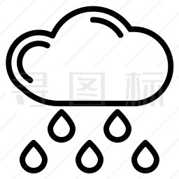 下雨图标