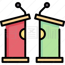 演讲台图标