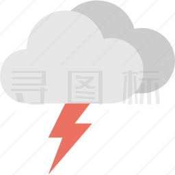 雷雨图标