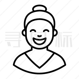 女孩图标