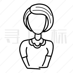 女孩图标