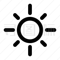 太阳图标