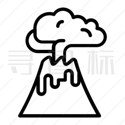 火山图标