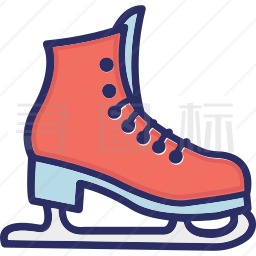 花样滑冰鞋图标