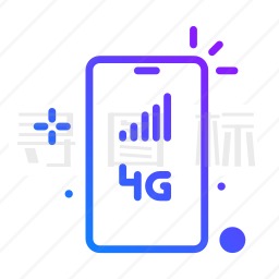 4G网络图标