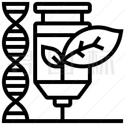 转基因植物图标