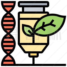 转基因植物图标