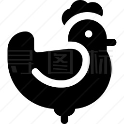 公鸡图标