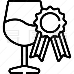葡萄酒杯图标
