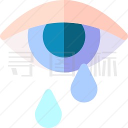 流眼泪图标