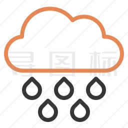 雨图标