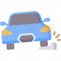 汽车碰撞图标