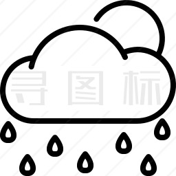 下雨图标