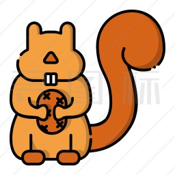 松鼠表情符号emoji图片