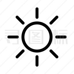 太阳图标