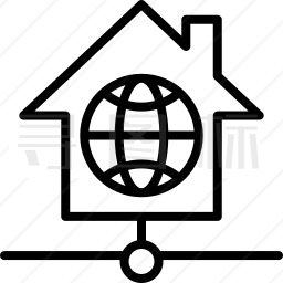 房子网络图标