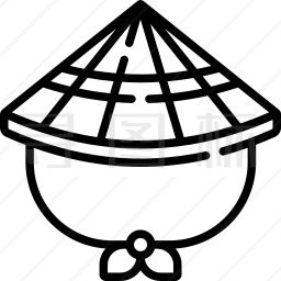 亚洲帽子图标