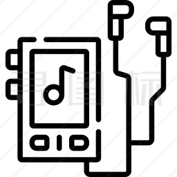 MP3播放器图标