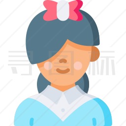 女孩图标