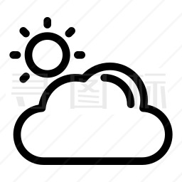 云和太阳图标