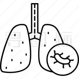 肺图标