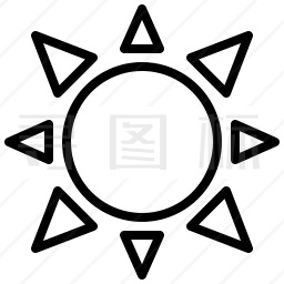 太阳图标