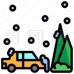 降雪图标