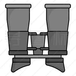 双筒望远镜图标