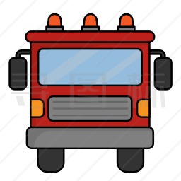 消防车图标