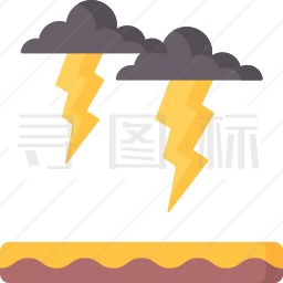 打雷图标