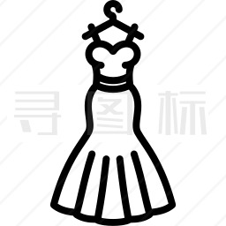 婚纱礼服图标