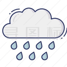 下雨图标