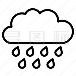 下雨图标