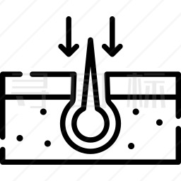 毛发移植图标