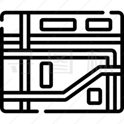 地铁线路图标