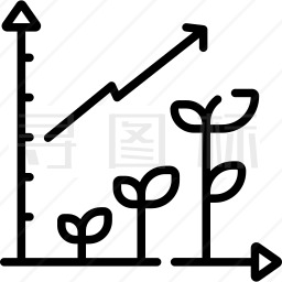 植物生长图标