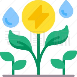 植物能源图标