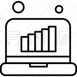 电脑图表图标