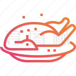 北京烤鸭图标