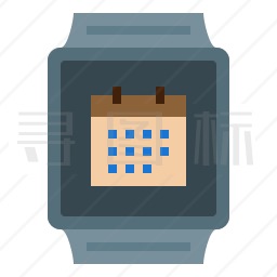 手表日历图标