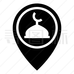 清真寺位置图标