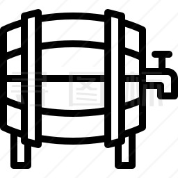 啤酒桶图标