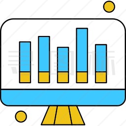 电脑图表图标