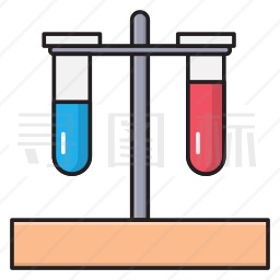 试管图标