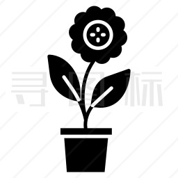 花盆图标