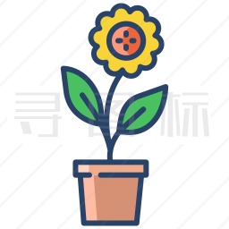 花盆图标